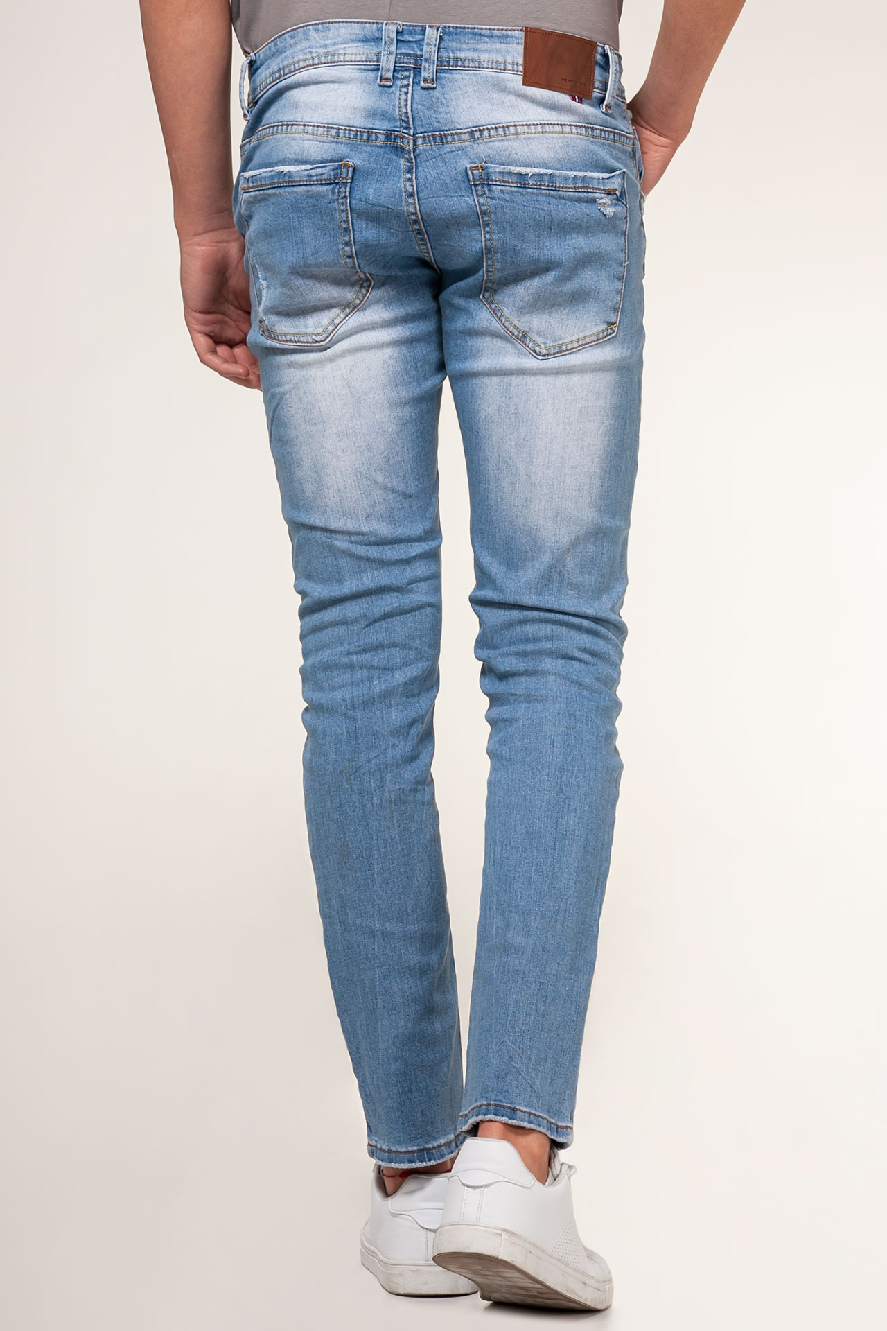 JEANS 5 TASCHE VEST. SKINNY. INDACO