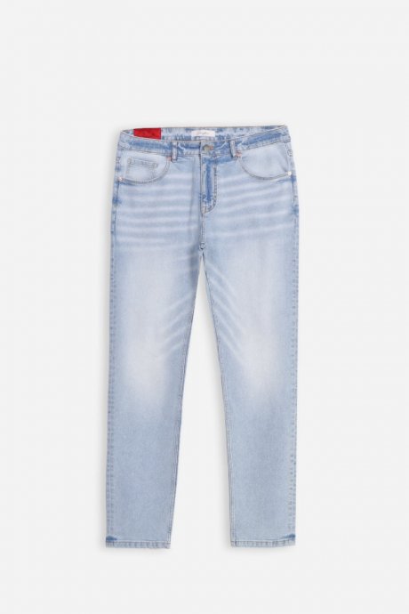 Jeans comfort fit david azzurro