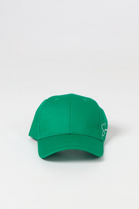 Cappello baseball in cotone verde