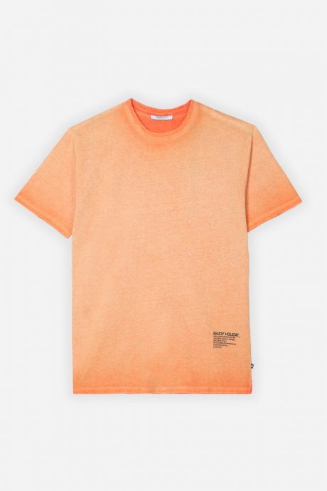 T-shirt tinto freddo arancio