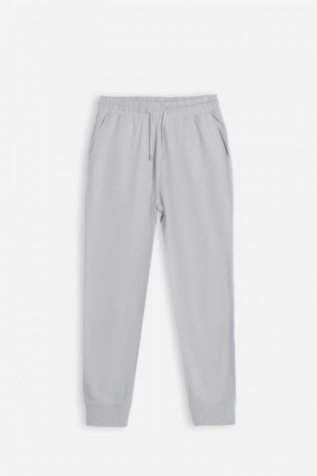 Pantaloni in felpa basic grigio