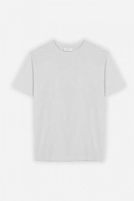 T-shirt basic grigio chiaro