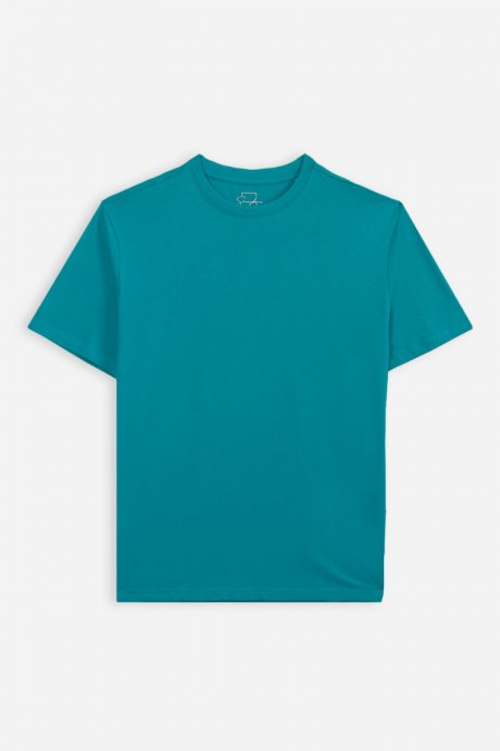 T-shirt basic verde smeraldo